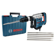 Профессиональный электрический отбойный молоток (бетонолом) Bosch GSH 5 СE : 8.3 Дж мощный отбойник