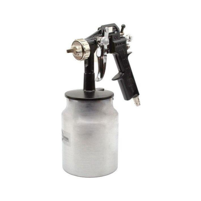 Краскопульт пневматический HP INTERTOOL PT-0211 : 190 л/мин, диаметр форсунки 1.5мм, 1000 мл