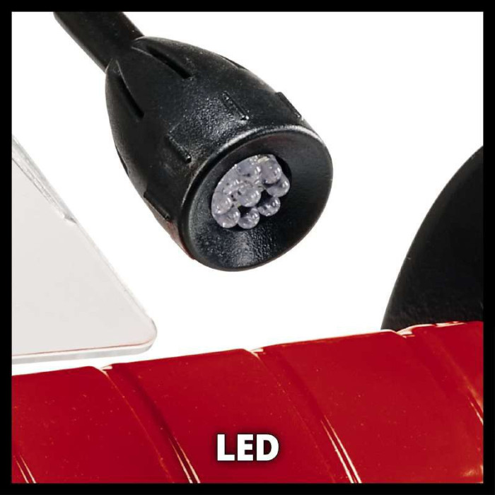 Точило Einhell TC-BG 200 L (4412633) с LED подсветкой: 400/185Вт, 2980 об./мин.