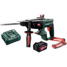 Потужний акумуляторний перфоратор Metabo KHA 18 LTX : 2.2 Дж, 18В акум 2ампера і зарядка (600210890)