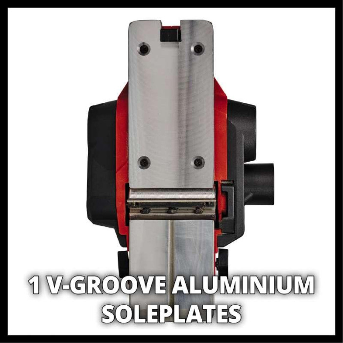 Рубанок Einhell TE-PL18/82 Li - Solo + Акб 18V 2,5 Ah+зарядн :15000 об/мин, глубина 2 мм