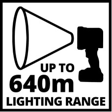 Фонарь аккумуляторный LED Einhell TE-CL 18/2500 LiAC-solo + АКБ 18В, зарядное+ 12В от прикуривателя