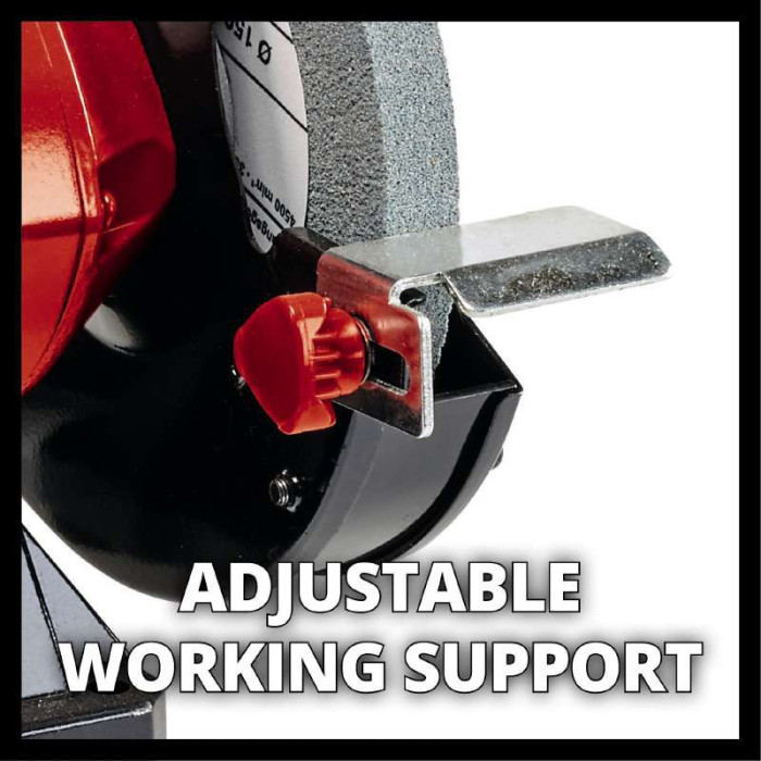 Станок для заточки (точило) Einhell TC-BG 150 : 150Вт, диск 150мм, 2950 об/мин. (4412632)