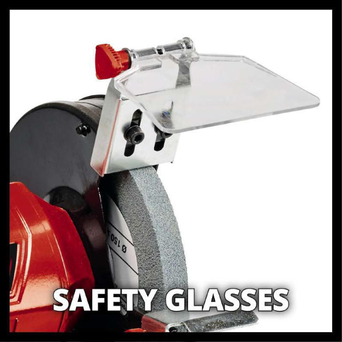 Станок для заточки (точило) Einhell TC-BG 150 : 150Вт, диск 150мм, 2950 об/мин. (4412632)