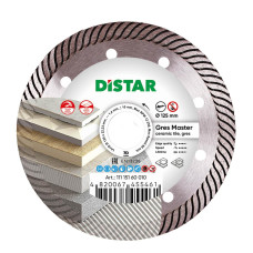 Диск алмазный отрезной Distar 7D 1A1R 125 Gres Master 1A1R 125x1,4/1,0x10x22,23 мм керамогранит