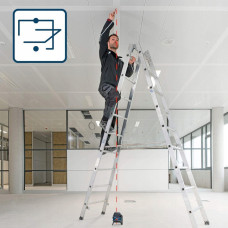 Лазерный нивелир Bosch GCL 2-15 с креплением RM 1 Professional (0601066E00) : 2 линии / 2 точки, красный луч