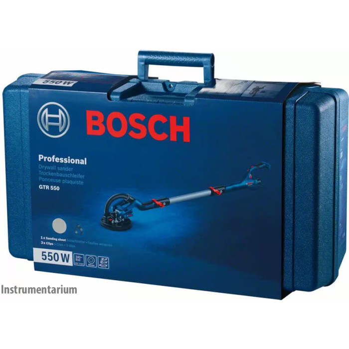 Шлифовальная машина для стен и потолка (жираф) Bosch GTR 550: 550 Вт, 225 мм (06017D4020)