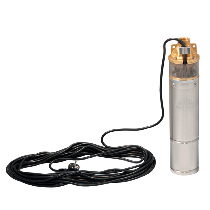 Насос погружной вихревой скважинный Vitals aqua 4DV 2023-0.75rc : 750 Вт, 54 л/мин, 54м напора