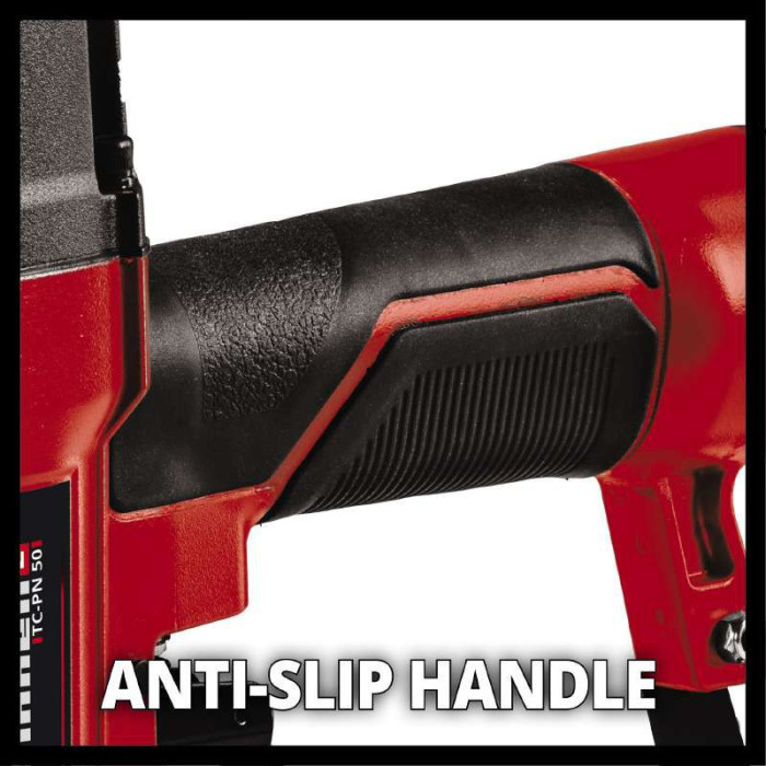 Степлер пневматический для скоб и гвоздей (нейлер) Einhell TC-PN 50: 15-40мм скобы и 10-50мм гвозди