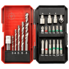 Профессиональный набор бит и сверл для шуруповерта KWB 22 шт. 108806