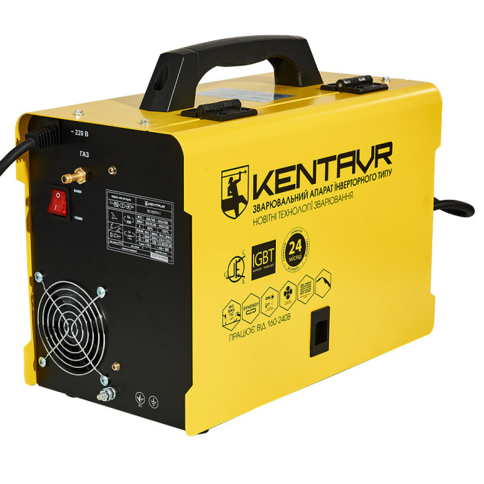 Мощный сварочный аппарат (полуавтомат) Кентавр MIG-350 DigitAll: 300А, MMA+MIG-MAG+TIG LIFT