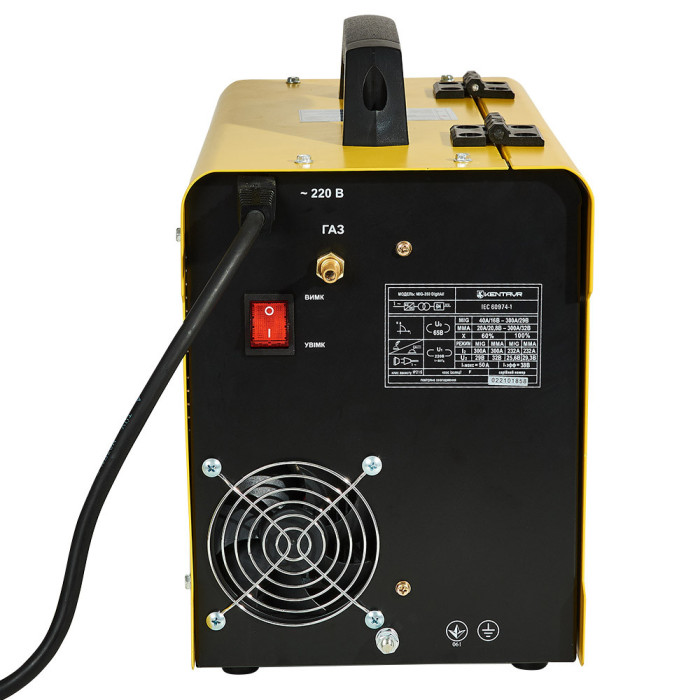 Мощный сварочный аппарат (полуавтомат) Кентавр MIG-350 DigitAll: 300А, MMA+MIG-MAG+TIG LIFT
