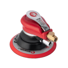 Мощная шлифмашина пневматическая эксцентриковая INTERTOOL PT-1007: 125-150 мм, 340 л/мин, 6.3 атмосферы.