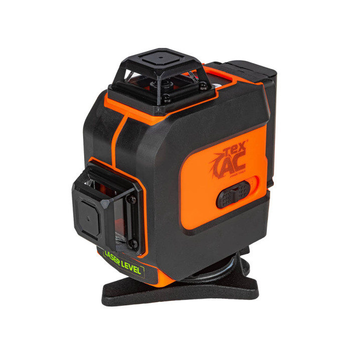 Лазерный нивелир самовыравнивающийся уровень TEX.AC ТА-04-045 (4D) : 40м, зеленый лазер