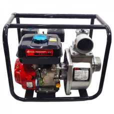 Мотопомпа для чистой / легко-грязной воды (шланг 80мм) Edon WP-80 : 4 тактный, 60 куб.м/час, 30м подъема