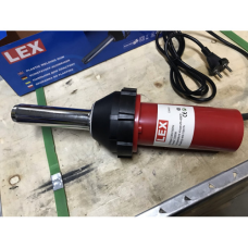 Фен для сварки пластика и пайки бамперов LEX LXHG11 : 1200 Вт, 600°C,вес 1.5кг