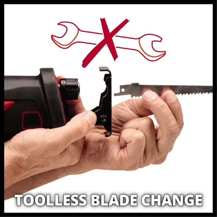 Пила себельная аккумуляторная Einhell TE-AP 18/26 Li - Solo: без АКБ, 2600об/мин