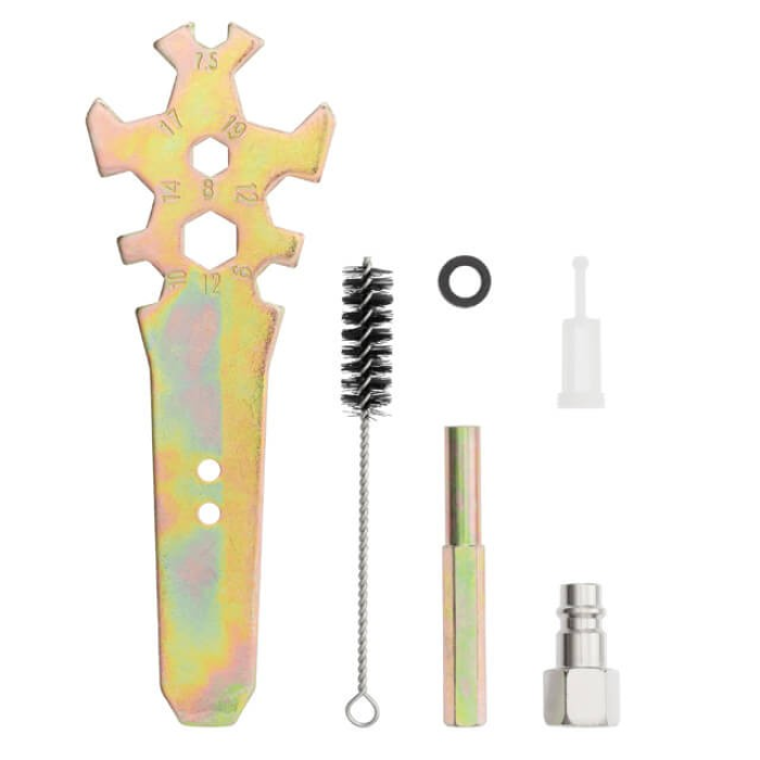 Качественный краскопульт пневматический HVLP, форсунка 2.5мм, бачок 600 мл INTERTOOL PT-0125