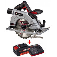 Мощная пила циркулярная аккумуляторная Einhell TE-CS 18/190 Li-Solo New: 18V 4,0Ач+ЗУ