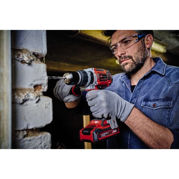 Ударный шуруповерт бесщеточный Einhell TP-CD 18/60 Li-i BL Solo : с АКБ 18V 2,5 Ah+ЗУ, 60Нм