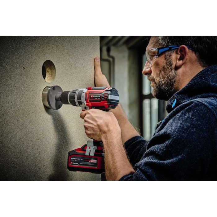 Ударный шуруповерт бесщеточный Einhell TP-CD 18/60 Li-i BL Solo : с АКБ 18V 2,5 Ah+ЗУ, 60Нм