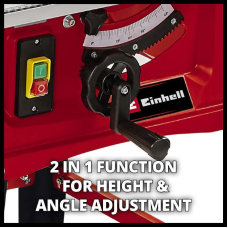 Мощная циркулярная пила Einhell TC-TS 254 Eco: 1800 Вт, диск 254 x 30 x 2,4 мм (4340505)