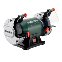 Професійне точило для заточки Metabo DS 125 M : 200 Вт, диск 125х20х20 мм, 2980 об/хв., верстат