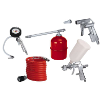 Качественный набор пневмоаксессуаров Einhell Profi 5 (4132720)