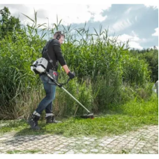 Мощная мотокоса бензиновая AL-KO BC 400 BS с разборным валом: 1250 Вт, 39.8см3, 7000 об/мин