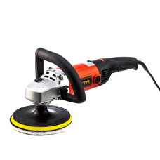 Мощная полировальная машина GTM PO180/1300E: 1300 Вт, диск 180 мм, 400-2200 об/мин