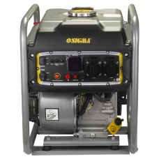 Генератор инверторный бензиновый SIGMA: 4.0/4.5кВт, 7л. бак, 4-х тактный, ручной запуск (5710841)