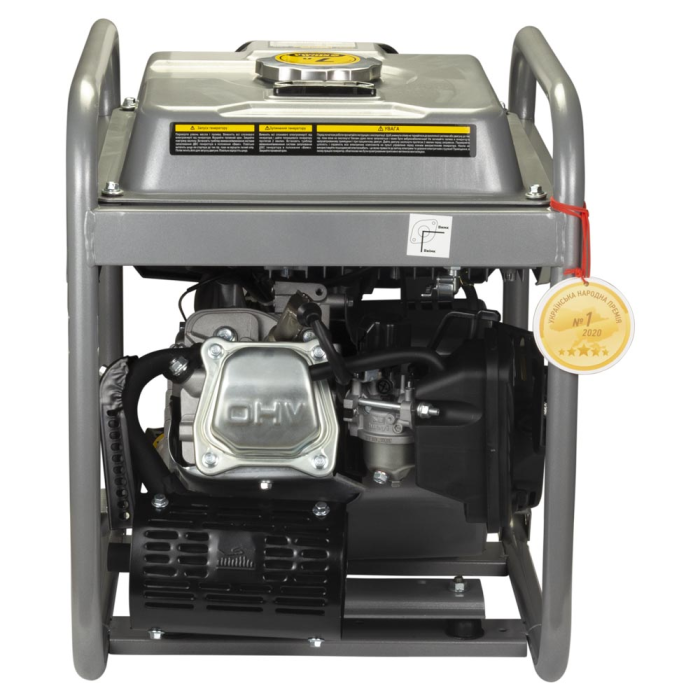 Генератор инверторный бензиновый SIGMA: 4.0/4.5кВт, 7л. бак, 4-х тактный, ручной запуск (5710841)