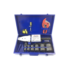 Мощный паяльник для пластиковых труб (полипропиленовых труб) AL-FA LPW002 : 2720 Вт, 20-63 мм насадки