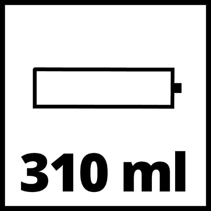 Профессиональный аккумуляторный выдавитель для герметика Einhell TE-SG 18/10 Li - Solo : с АКБ 18V 2,5Ah