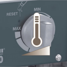 Качественный нагреватель электрический 380V Einhell EH 5000: 5000 Вт, 50 кв.м, ТЭН, 2 скорости (2338266)