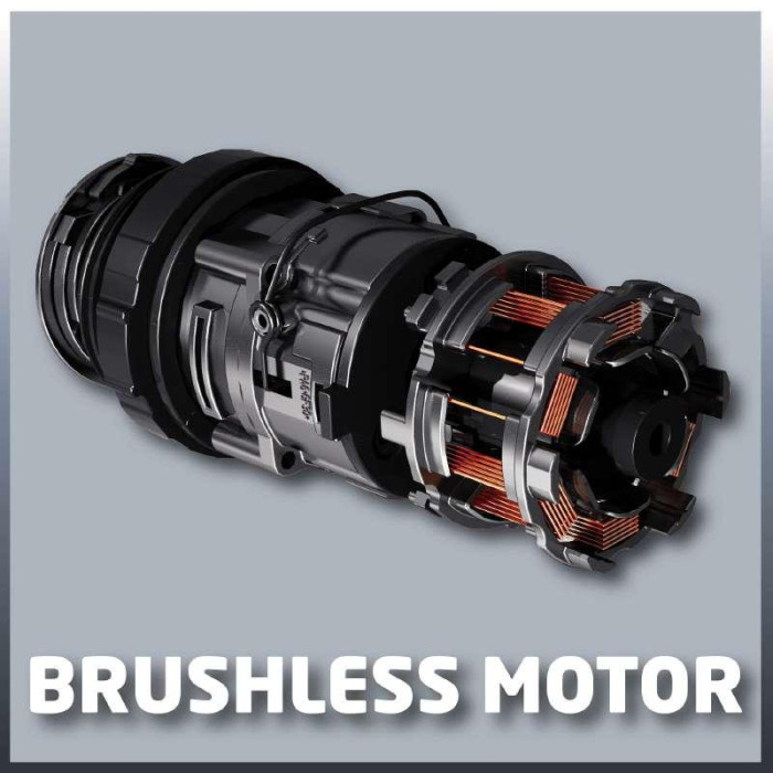 Мощный ударный гайковерт бесщеточный Einhell TE-CW 18Li BL-Solo: c АКБ 18V 2.5Ah, 215Нм, квадрат 1/2"