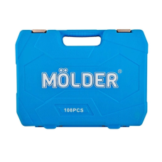 Профессиональный набор инструментов в кейсе MOLDER 1/2" & 1/4" & 3/8" 72Т. CR-V 219 единиц (MT60219)