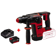 Мощный перфоратор аккумуляторный бесщеточный Einhell TP-HD 18/26 Li BL - Solo: с АКБ 18V 4.0Ah, 2.6Дж