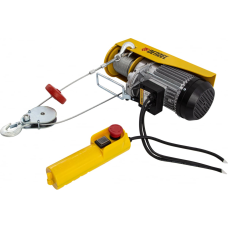 Электрический тельфер DENZEL TF-1000 : 1000 кг, Вт, высота подъема 12 м, 4 м/мин