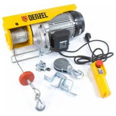 Электрический тельфер DENZEL TF-1000 : 1000 кг, Вт, высота подъема 12 м, 4 м/мин