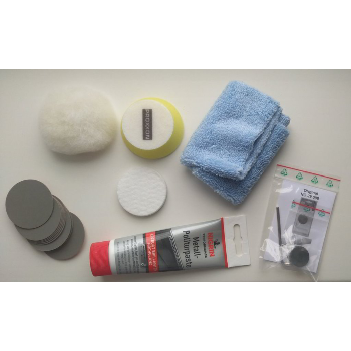 Мощная угловая полировальная машина WP/E Proxxon: 100 Вт, регулировка оборотов, 2500об/мин (28660)