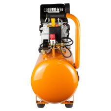 Мощный одноцилиндровый компрессор Grad : 1.5кВт, 198л/мин, 8 бар, 50л (2 крана) GRAD (7043565)