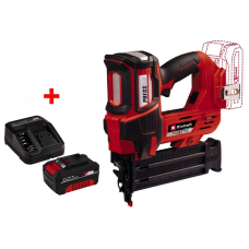 Мощный cтеплер для гвоздей аккумуляторный FIXETTO 18/50 N : c АКБ 18V 4.0Ah