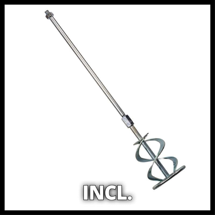 Мощный аккумуляторный миксер-мешалка Einhell TP-MX 18-2 Li BL - Solo: c АКБ 18V 2.5Ah