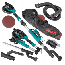 Профессиональная шлифмашина для стен и потолка (жираф) AL-FA ALDWS17: 1700Вт, длина 4 м