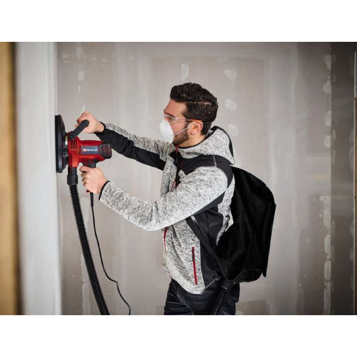 Мощная шлифмашина для стен Einhell TC-DWS 225 : шлифовальная поверхность 225 мм