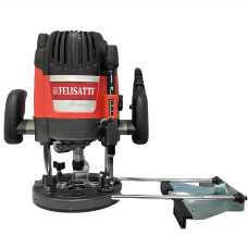 Мощный электрический ручной столярный фрезер FELISATTI ФМ-67/2200Е F61110: 2200 Вт, 8 и 12 цанга, 21000 об/мин