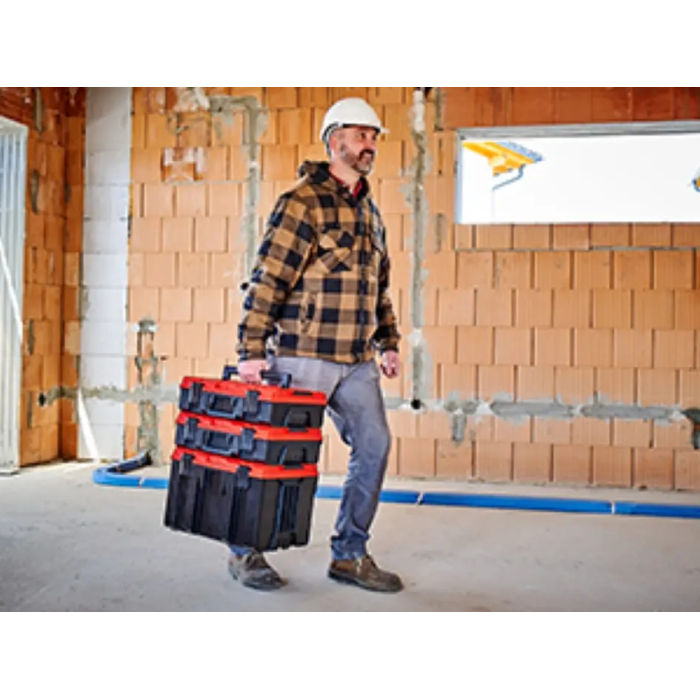 Качественный пластиковый кейс Einhell E-Case Tower: нагрузка до 120 кг (4540015)