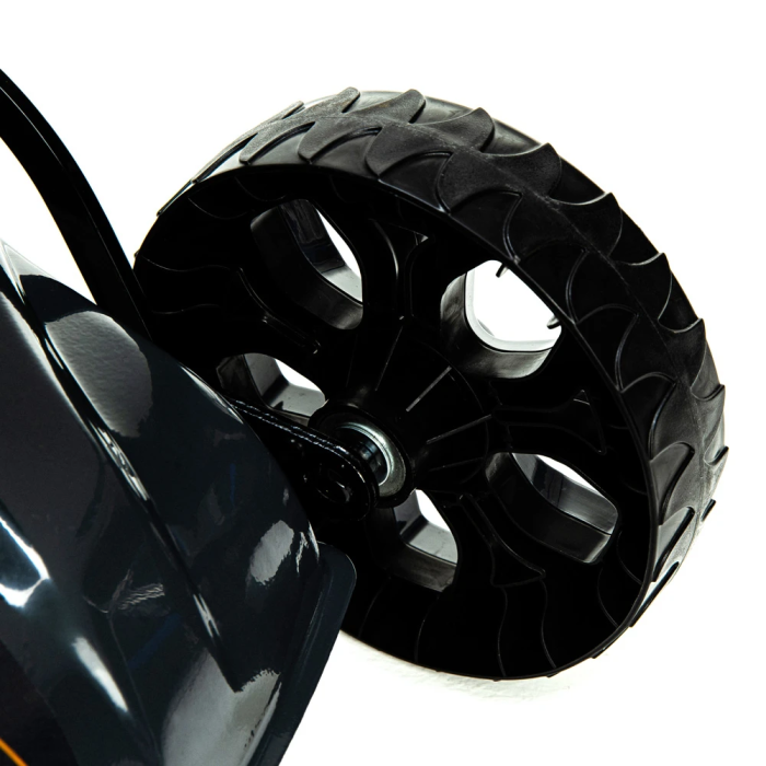 Мощная газонокосилка бензиновая GTM LM42-SP самоходная : 2.9 кВт, 500 м², ширина 42 см,высота 25-75 см