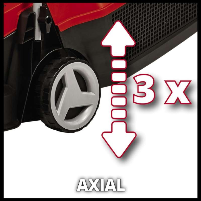 Профессиональная газонокосилка аккумуляторная Einhell GE-CM 18/32 Li-Solo : с АКБ 18V 4,0 Ah, 32см ширина